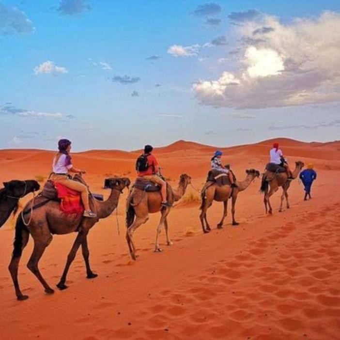 Sahara Nomad Camp Hotel Merzouga Exterior photo